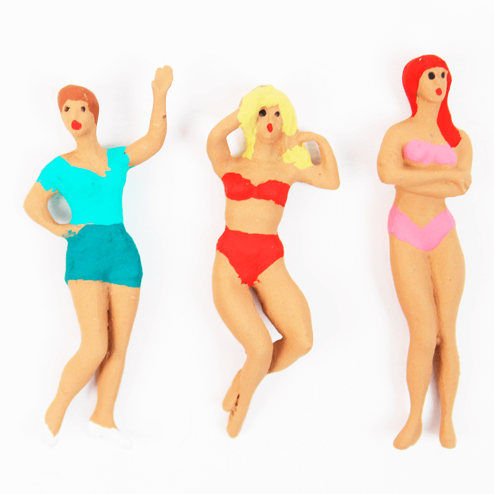 Figuras Para Maquetes 1/43 408 Minitec 03 Peças